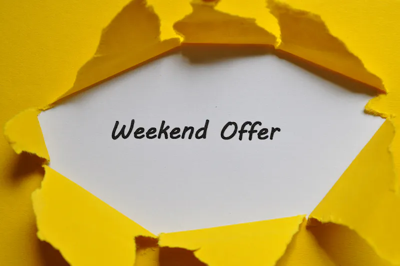 Weekend combo meal deal